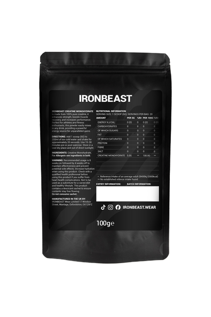 Creatine Monohydrate 100g