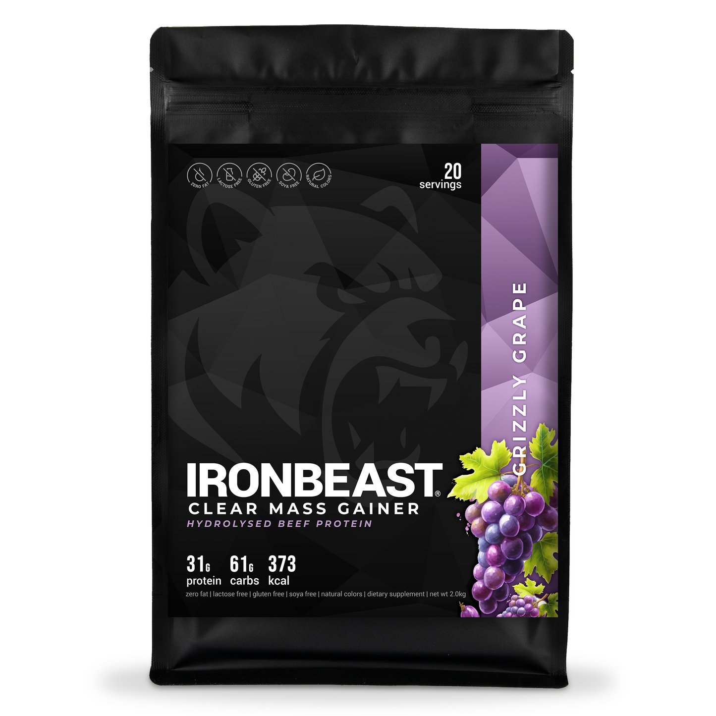 Clear Mass Gainer Powder 2kg