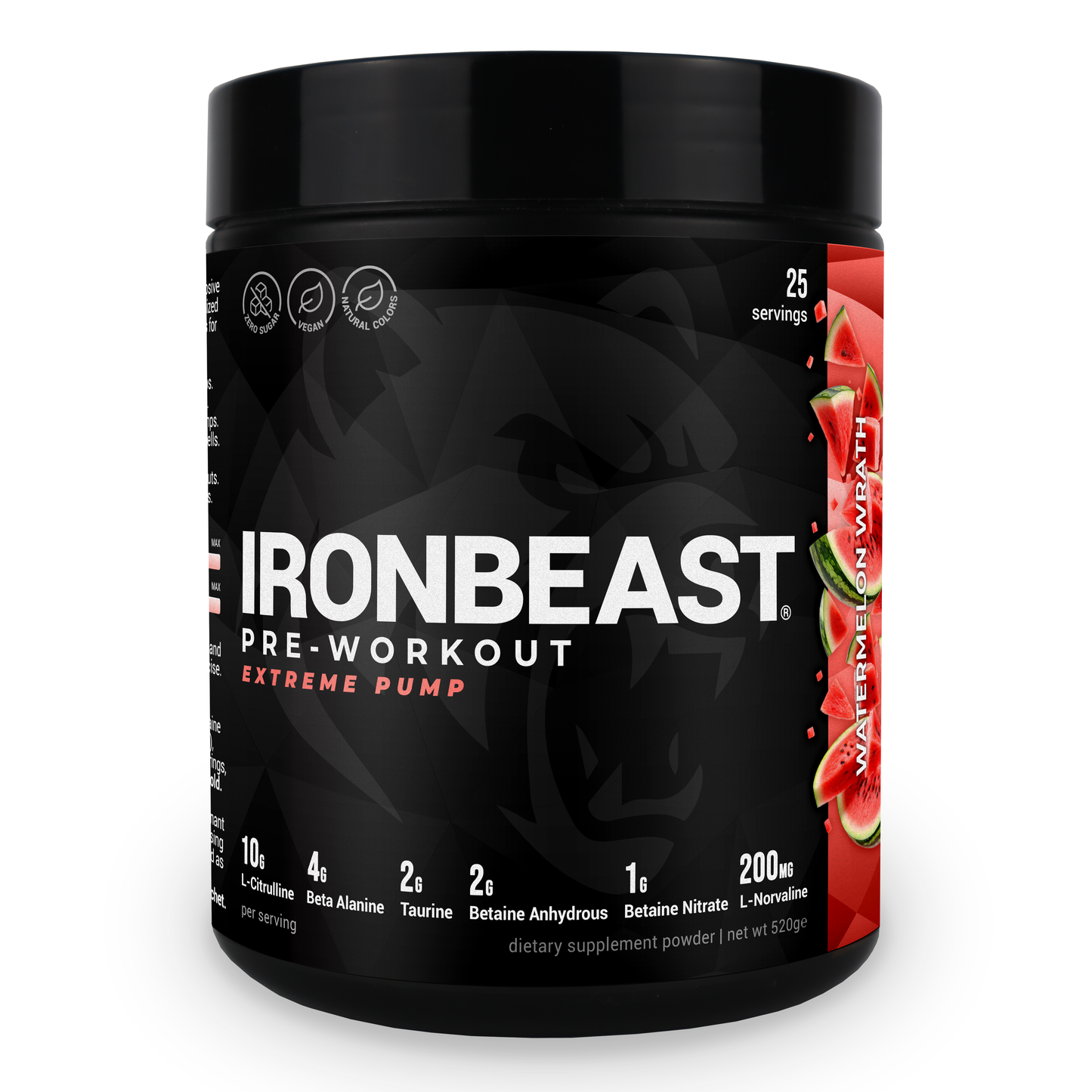 Extreme Pump Pre-Workout Powder 520g (Zero Caffeine)