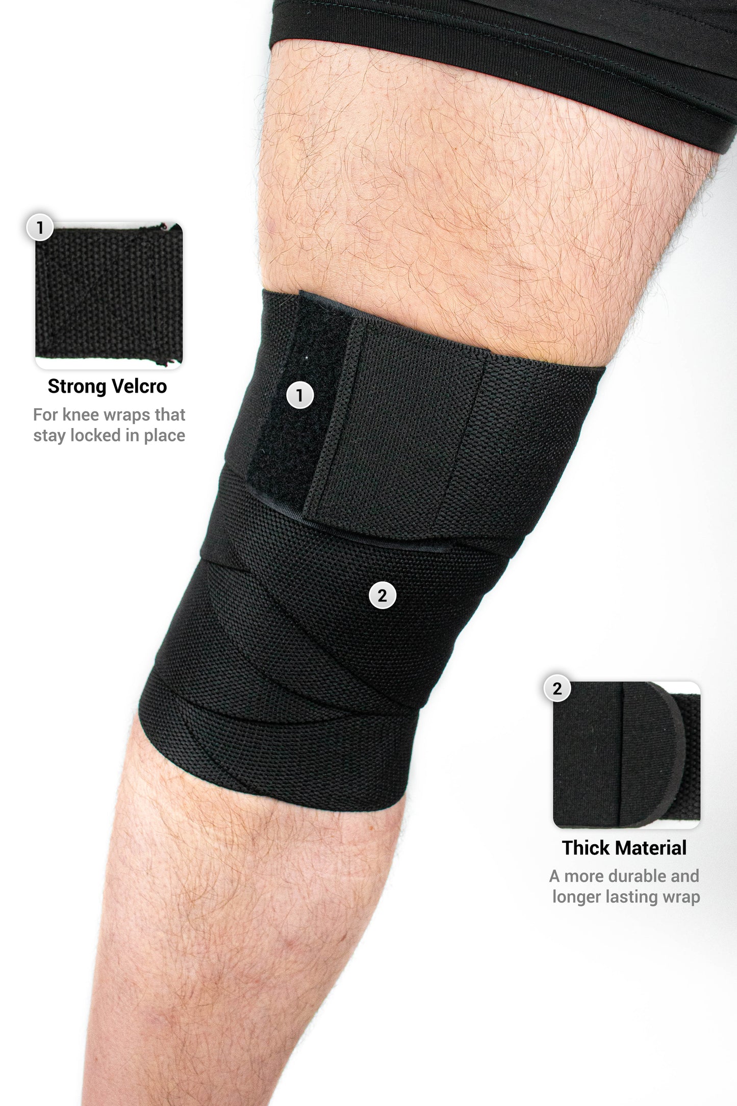 Knee Wraps Pair