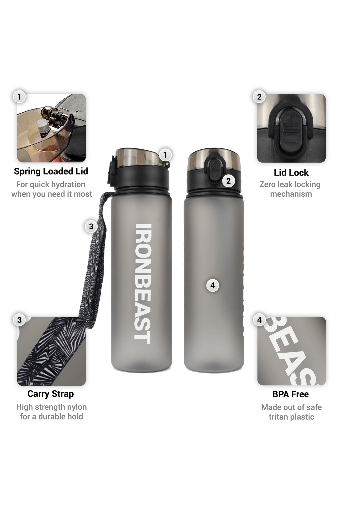 Water Bottle 600ML